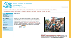 Desktop Screenshot of horshamyouth.org.uk